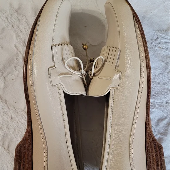 VINTAGE  St John's Lesther Loafers - Picture 5 of 7